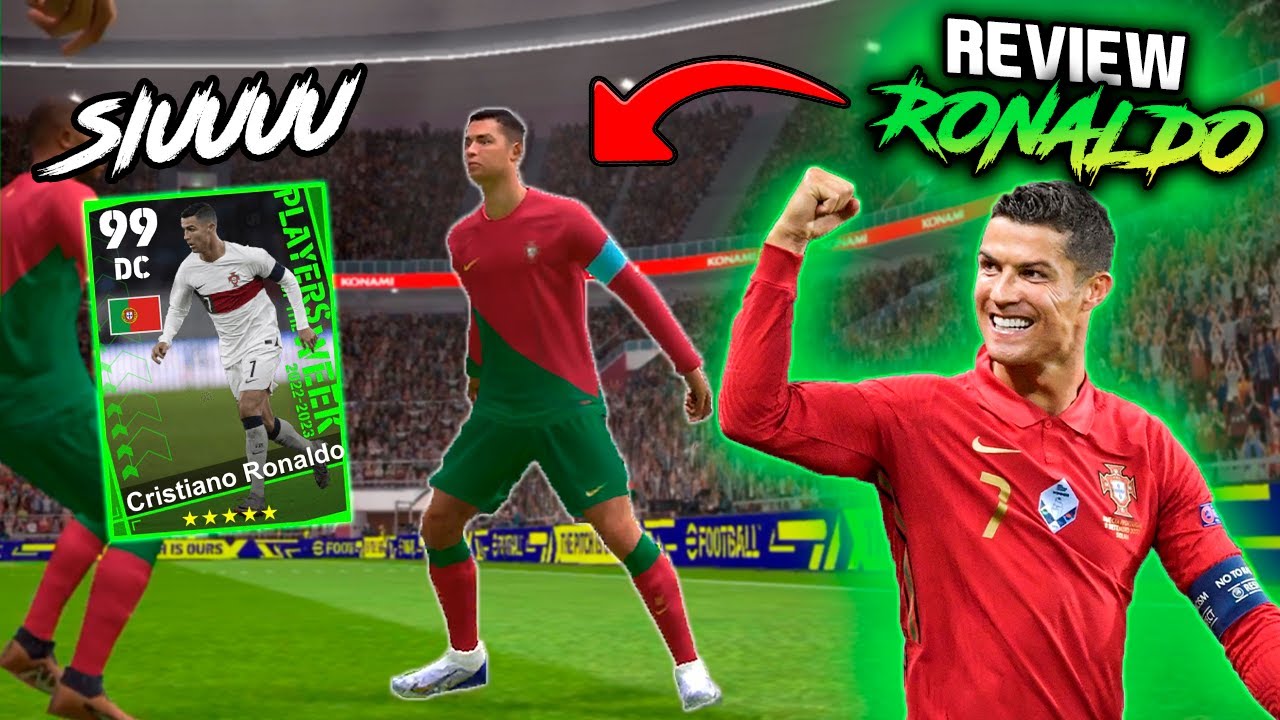 Así JUEGA el NUEVO CRISTIANO RONALDO de 99 🤩⚽ *¿Está Roto?* | EFOOTBALL 2023 Mobile