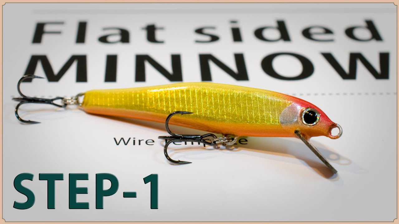 How to make a Flat Sided Minnow 65mm (Step-one: making a lure body) バルサ材で自作する小型ミノー (第一章ルアーボディーの作り方)