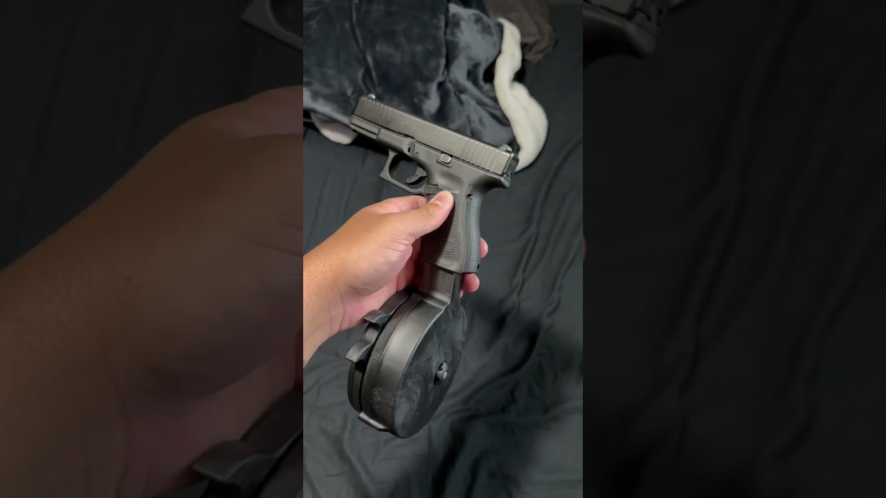 Glock 19 gen 5 kci 50 round drum