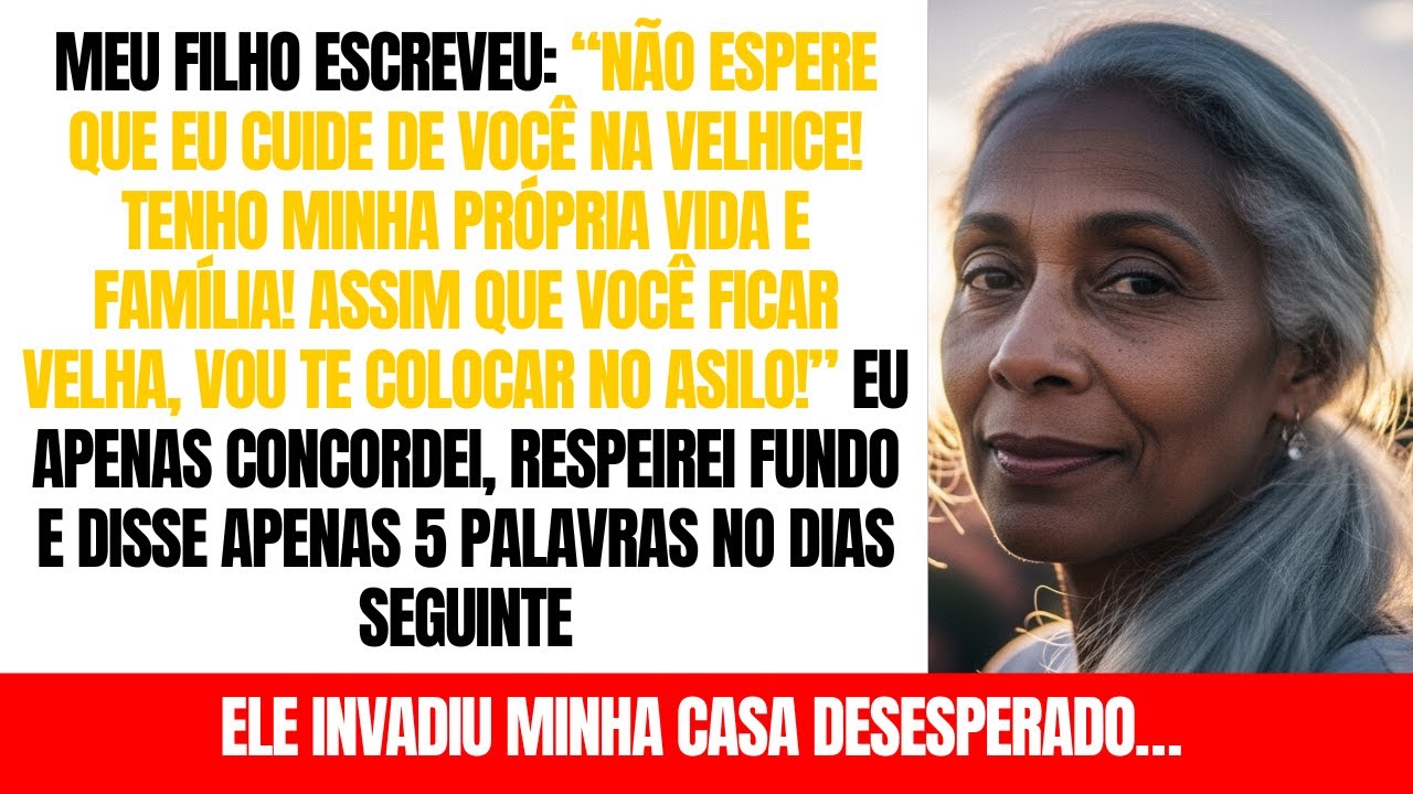 Meu filho disse: 