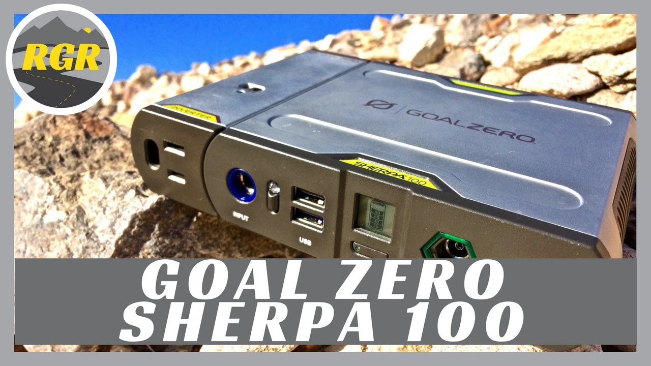 Goal Zero's Sherpa 100 | Product Review | Portable Charging Station