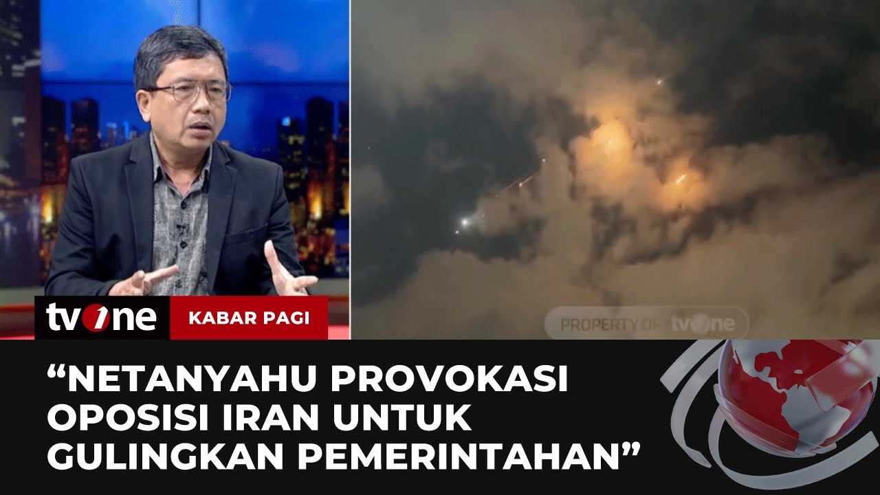 Puncak Kemarahan Iran Serang Israel, Picu Perang Dunia Ke-3? | Kabar Pagi tvOne