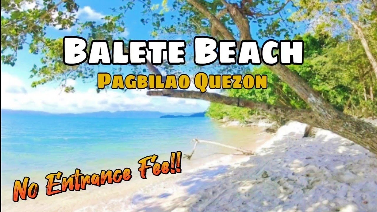 THE HIDDEN BEACH IN PAGBILAO GRANDE ISLAND || BALETE BEACH || PAGBILAO, QUEZON || RVfam Official