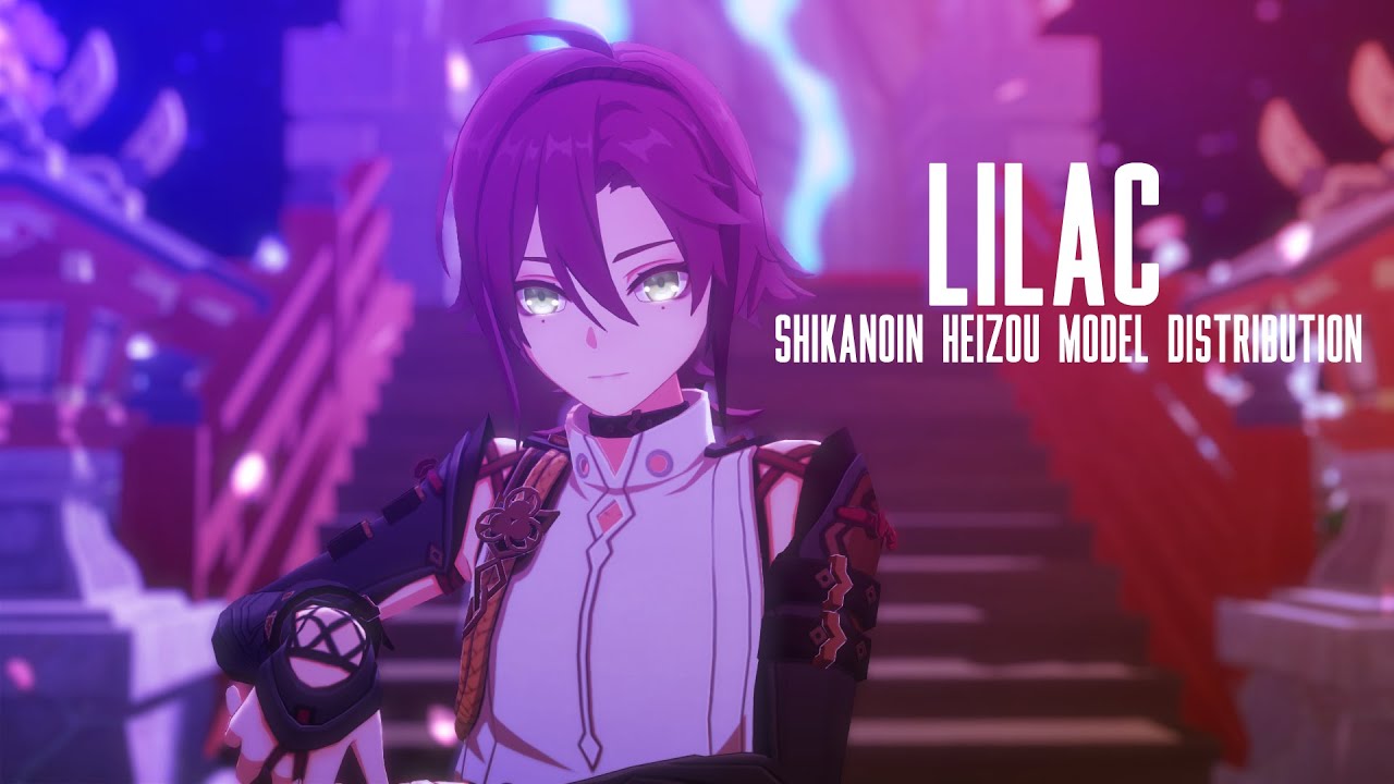 【MMD x Genshin Impact】 LILAC (라일락) - Shikanoin Heizou 鹿野院平蔵 【Model Distribution】