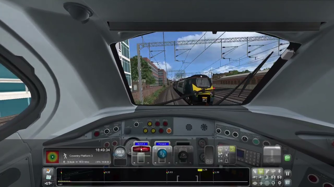 Train Simulator Driving An Avanti West Coast (Class 390) London Euston To Wolverhampton