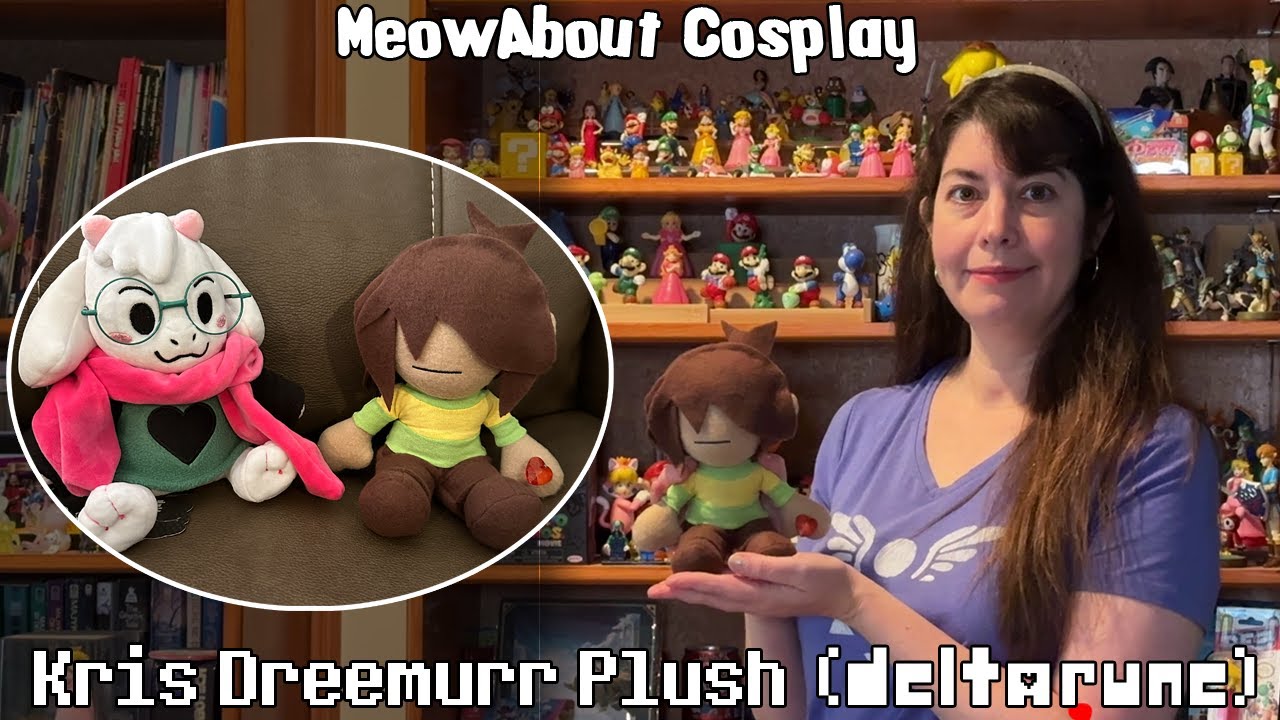 Sewing a Kris Dreemurr (Light World) Plush from Deltarune! DIY Project. Match your Ralsei plush!