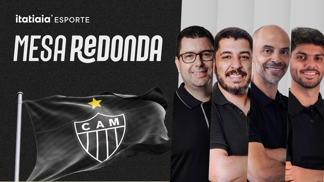 MESA REDONDA DO ATL&Eacute;TICO | CL&Aacute;UDIO REZENDE, HENRIQUE ANDR&Eacute;, VIN&Iacute;CIUS ANDRADE E MARQUES