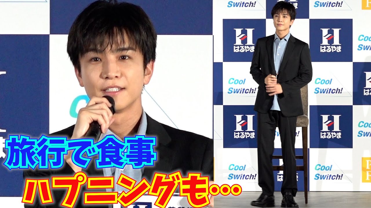 ＜ロング＞スーツ姿の岩田剛典　リラックス法は「旅行。ハプニングも‥」　『はるやまNEW BIZ WEAR 』アンバサダー＆新CM発表会