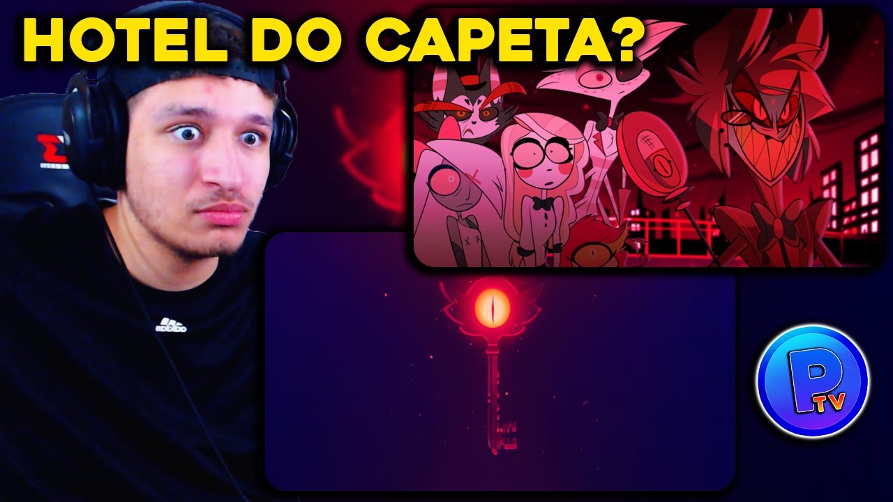 ESTAMOS NO INFERNO! | HAZBIN HOTEL REACT