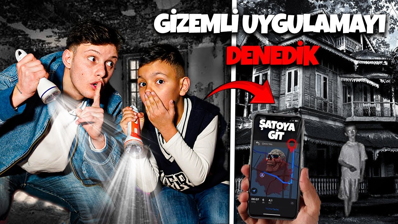 GECE “GİZEMLİ UYGULAMANIN” SÖYLEDİĞİ YERLERE GİTTİK!? (mezarlığa götürdü!)