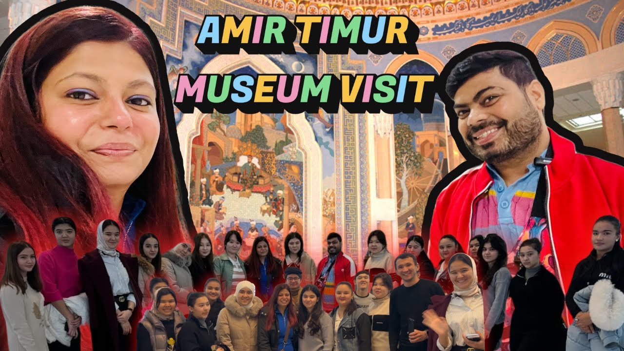 Tashkent Adventure Day 1: Visiting the Historic Amir Temur Museum #tashkent
