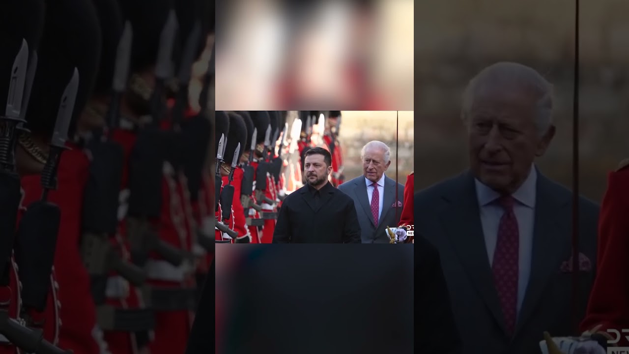 King Charles Hosts Zelenskiy Before London Talks, Ukraine-UK Summit | DWS News | AC1N