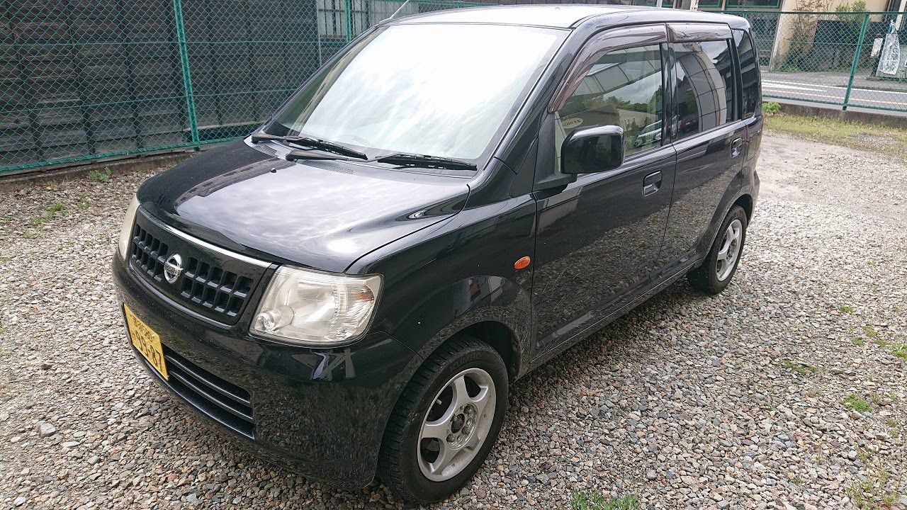 【代車】日産オッティ(OTTI) エンジンにミニカの雰囲気を感じる(^^)♪【H91W】