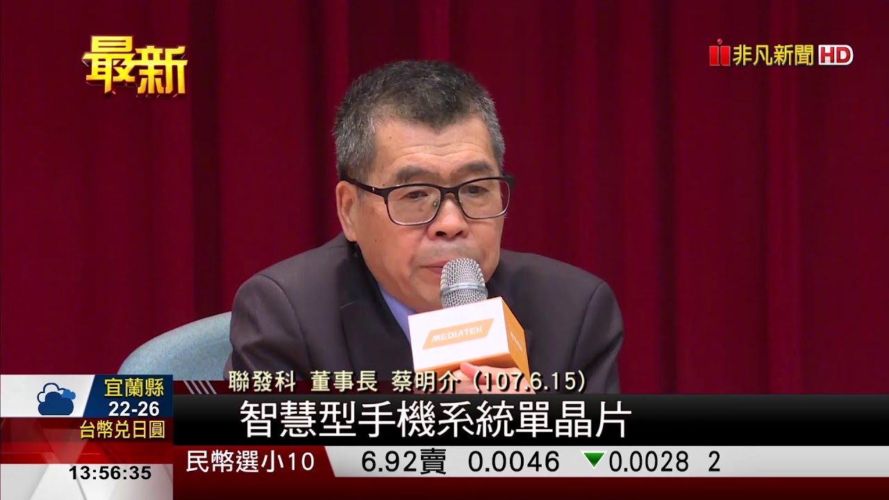 【非凡新聞】聯發科併晨星不裁員 全員留任.薪資同享