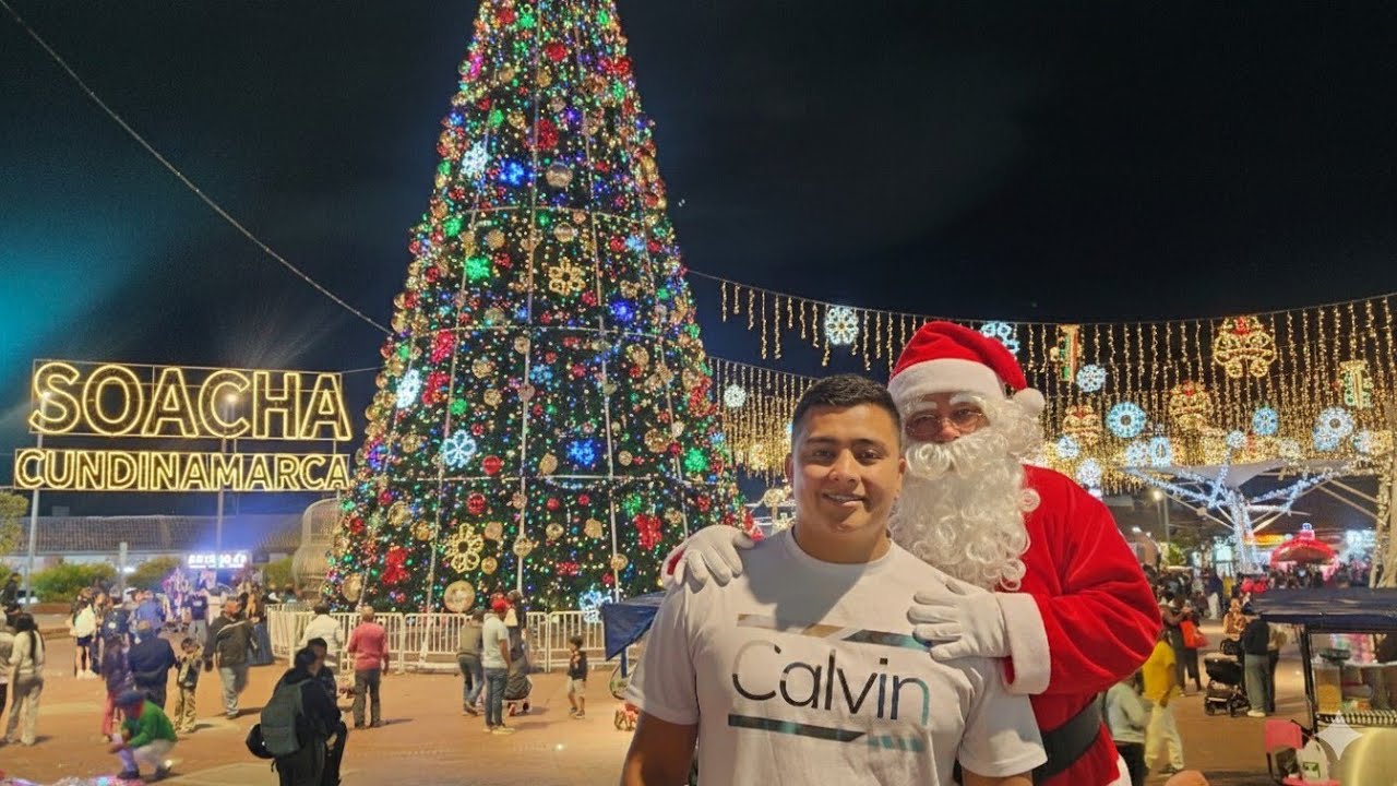 Visitando el alumbrado de Soacha Cundinamarca 