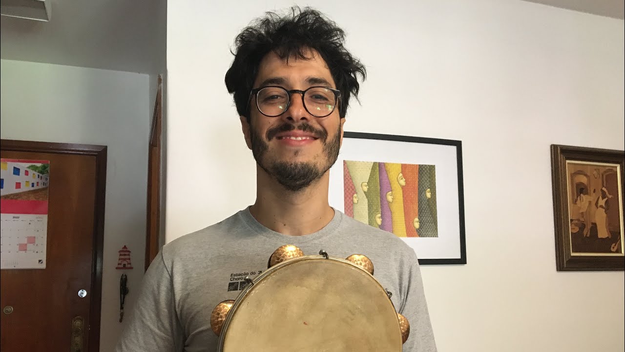 Aula de pandeiro (baião simples)