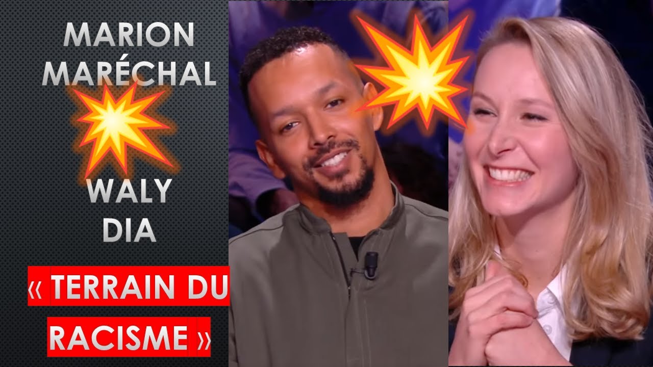 💥RACISME Marion MAR&Eacute;CHAL LE PEN vs Waly DIA CLASH dans Quelle &Eacute;poque💥
