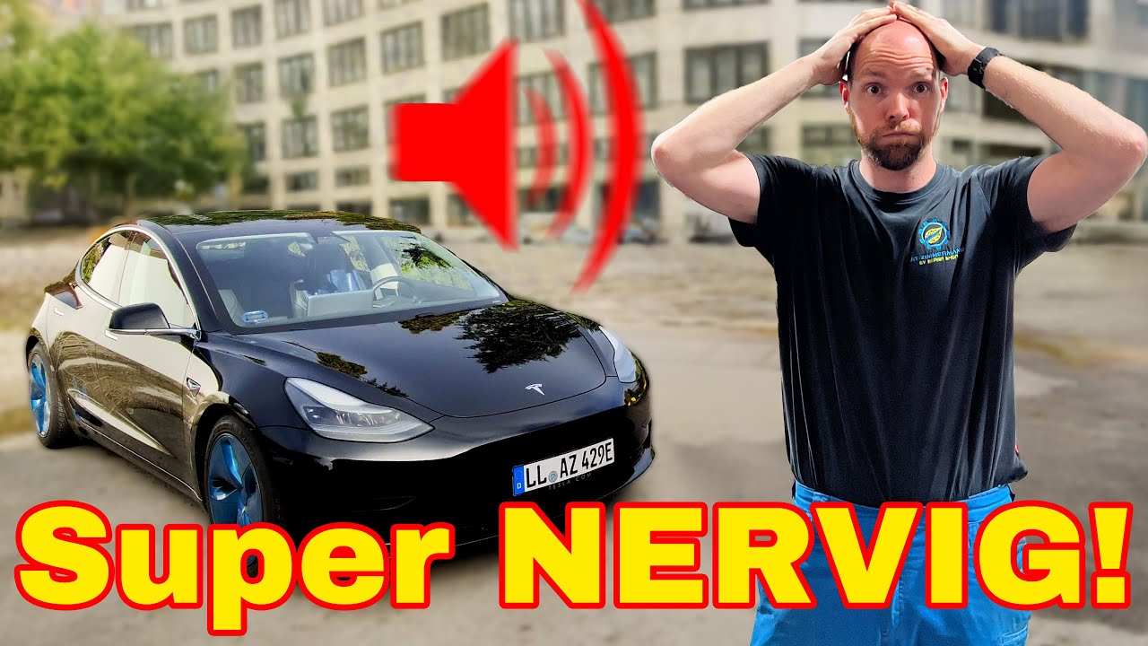 Wichtiger Tesla Trick🚨: Nerviges Pfeifen eliminieren OHNE REPARATUR