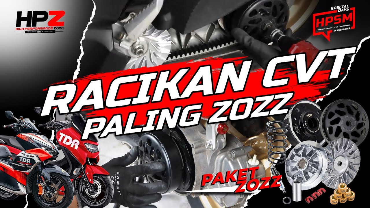 GINI RACIKAN CVT yang Zozz | All New Nmax & All New Aerox
