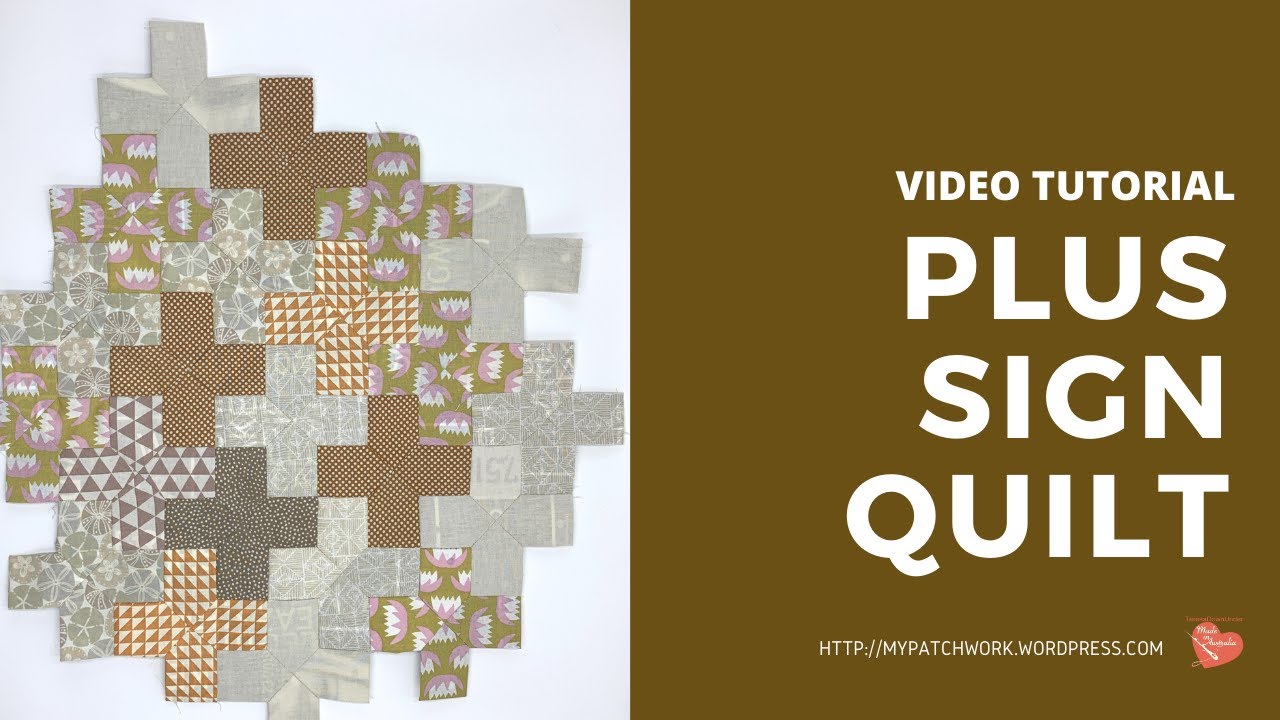 Plus sign quilt - English Paper Piecing (EPP)