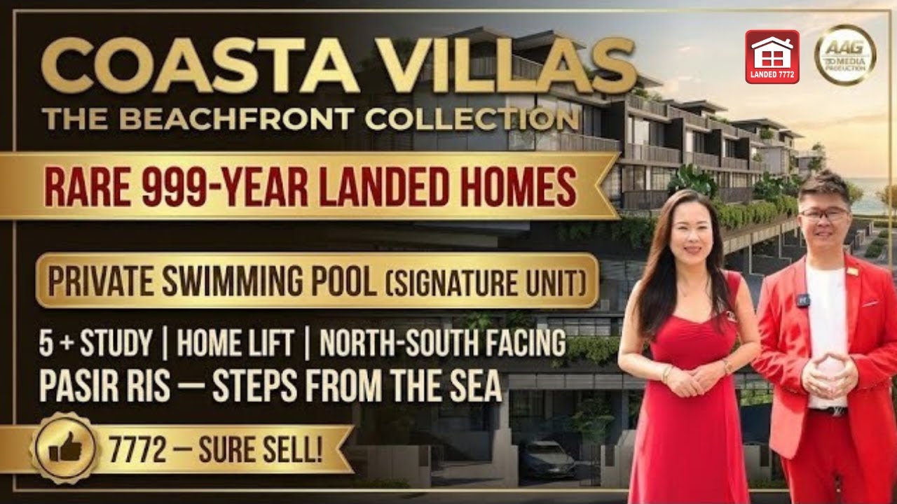 Coasta Villas | Brand New Landed Homes near Beach | Landed Property Home Tour