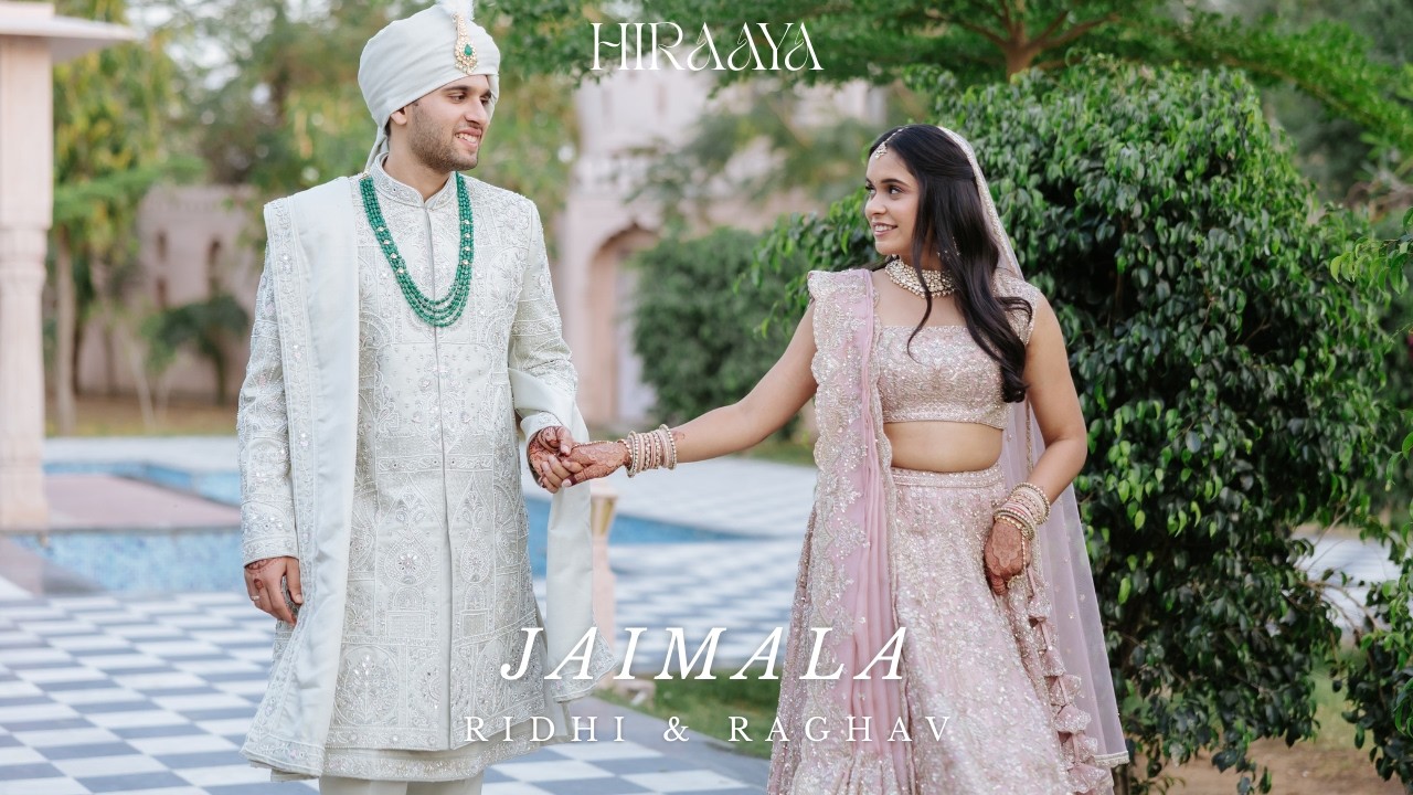 Riddhi & Raghav | Jaimala | Hiraaya by Aayushi