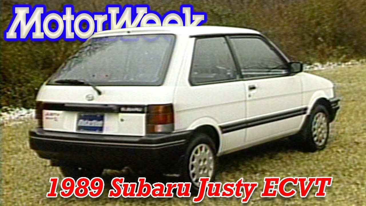 1989 Subaru Justy ECVT | Retro Review