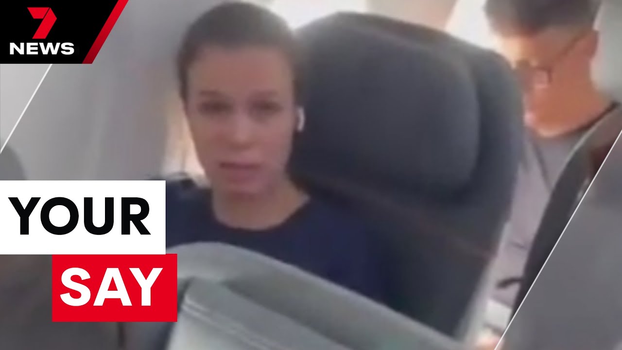 Major backlash following airplane feud | 7NEWS
