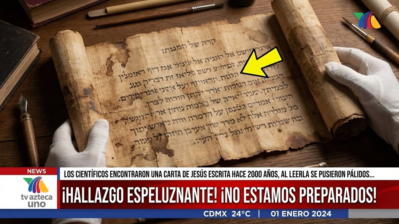 ¡Hallan carta de Jesús de hace 2000 años! Lo que leyeron los dejó canosos