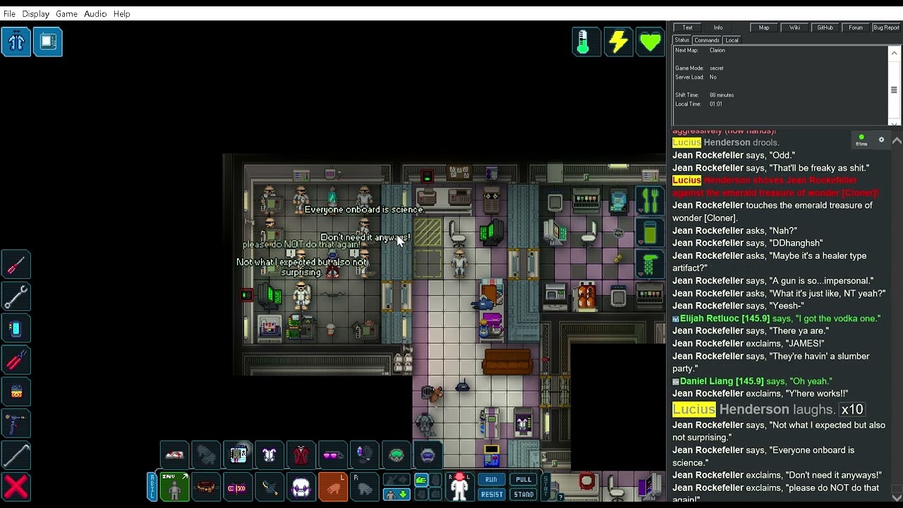 Goonstation Artifact Shenanigans