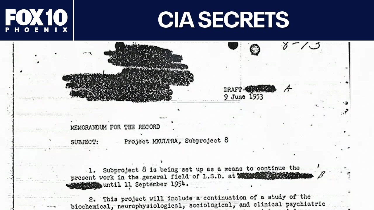MKULTRA: Конгресс проливает свет на операцию ЦРУ по контролю над разумом | FOX 10 Phoenix