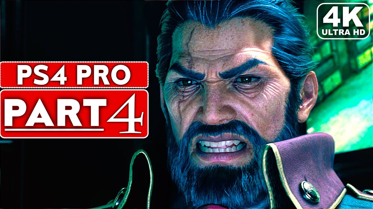 FINAL FANTASY 7 REMAKE Gameplay Walkthrough Part 4 FULL GAME [4K PS4 PRO] - No Commentary