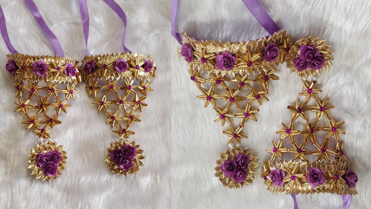 Gota haathphool |Gota jewellery |Gota floral jewellery