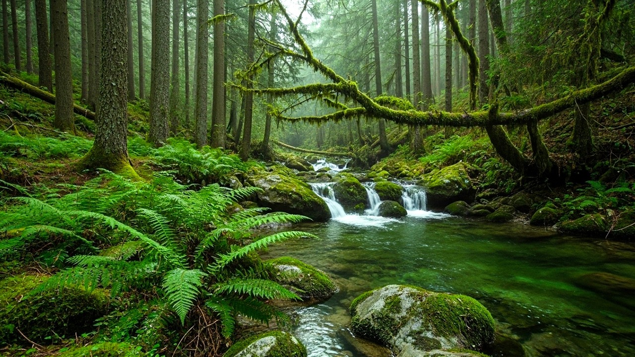 Relaxing Forest Sounds, Birds Chirping, Babbling Brook, Fantastic Melodies of Nature
