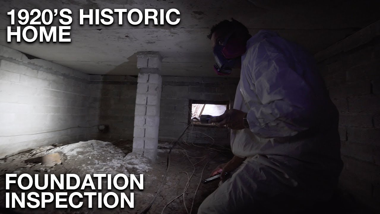Foundation Inspection on 1920's Historic Home In Dana Point