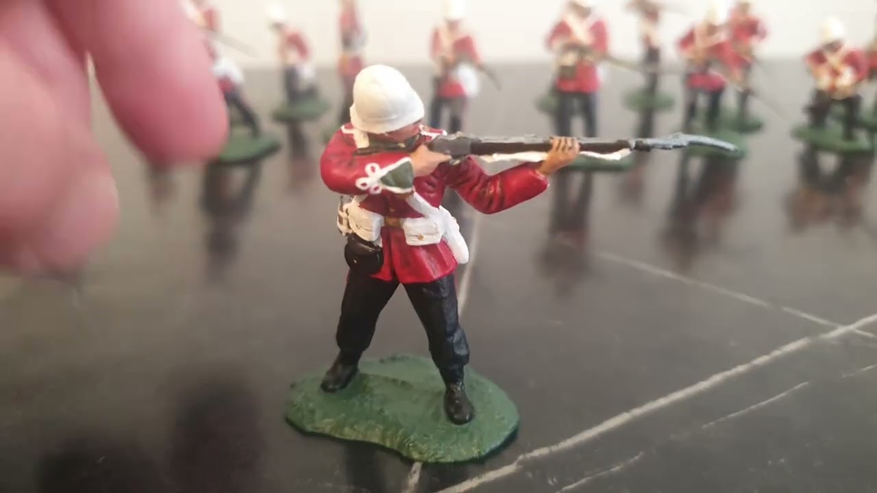 Conte  Collectibles Zulu War British Infantry Set 1 Painted
