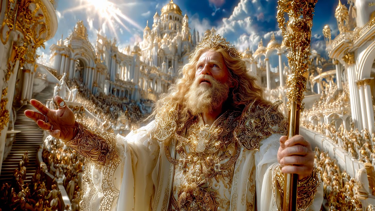 The Golden Kingdom of Heaven | Epic Angelic Realm Cinematic Art 4K