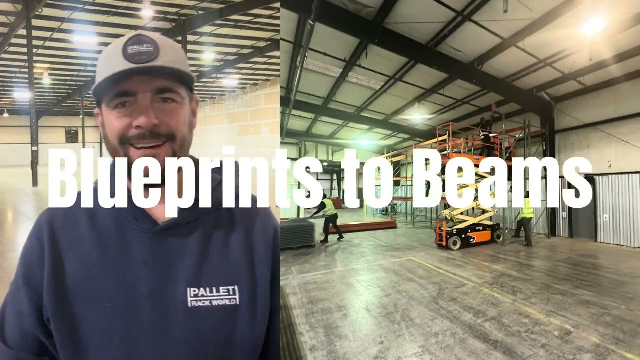 Blueprints to Beams - Racking layout comes to life in Statesville, NC