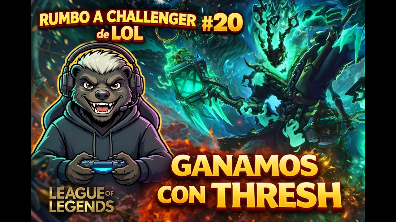 ESTE THRESH EST&Aacute; ROTO&hellip; HOOKS IMPOSIBLES 😱 | #20