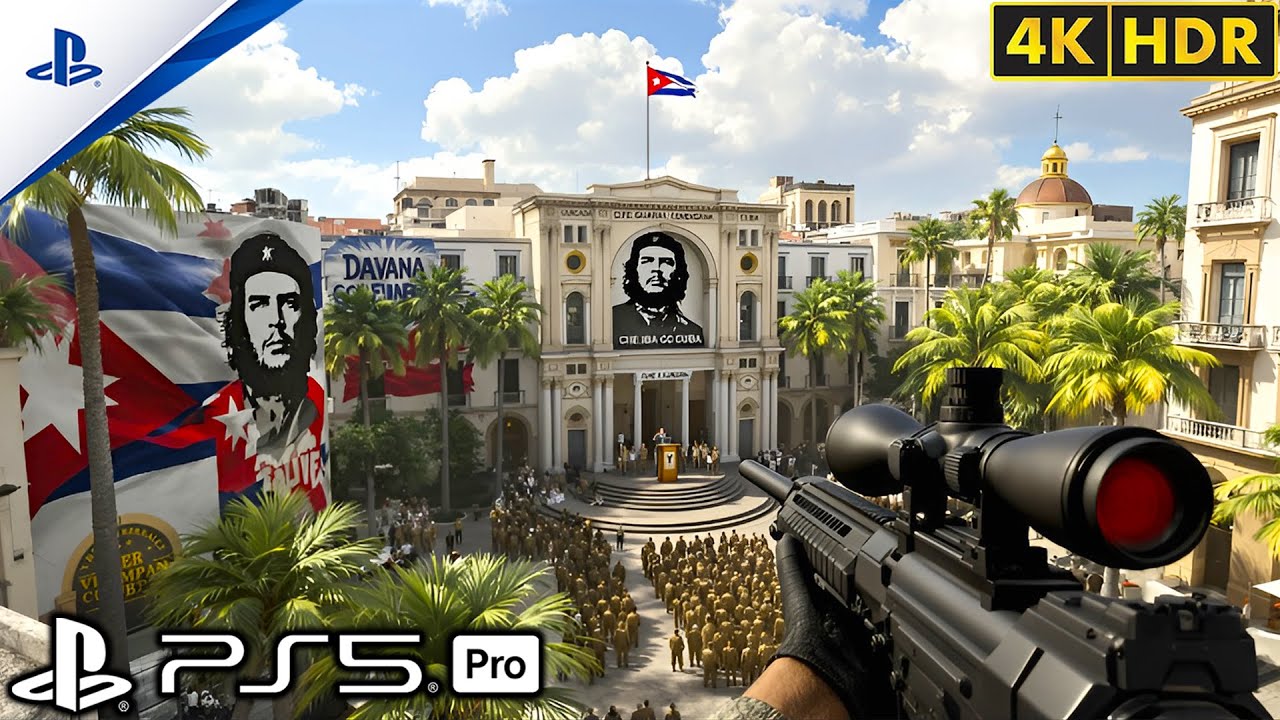 (PS5) Секретный снайпер на Кубе | Ультрареалистичный игровой процесс [4K60FPSHDR] Call of Duty