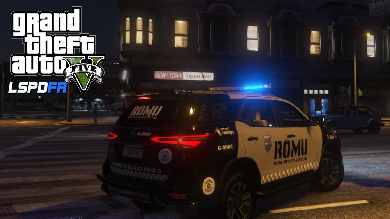 FOI FUGIR e LEVOU CHUMBO | ROMU GCM | GTA V LSPDFR