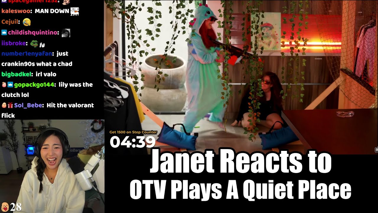[Janet Reacts] OTV Plays the Quiet Place Game! | xChocoBars