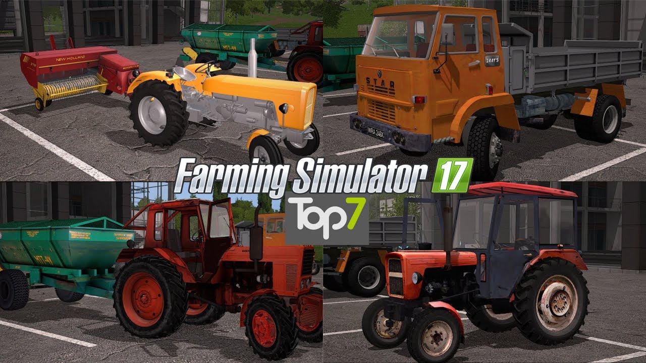 🚜TOP7 NAJLEPSZYCH MODYFIKACJI TYGODNIA Farming Simulator 17 | NetNar