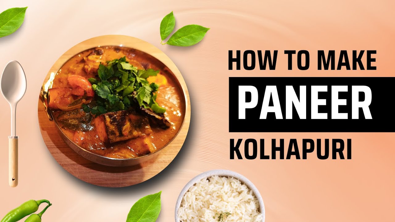 Paneer Kolhapuri 🌶️ | Spicy Maharashtrian Paneer Curry Recipe