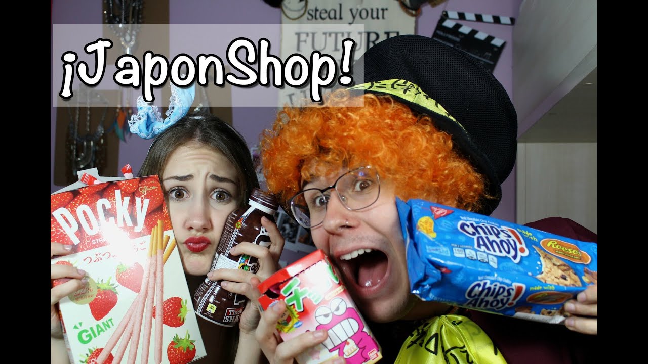 ¡ALICIA Y EL SOMBRERERO PRUEBAN DULCES DE JAPONSHOP! | ItsJudith