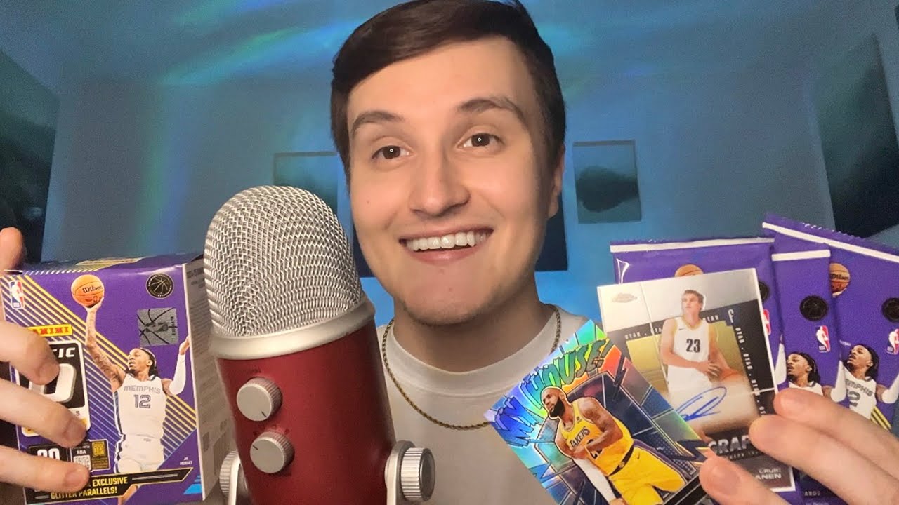 ASMR NBA Basketball Pack Opening 🏀💤 (+ more!)