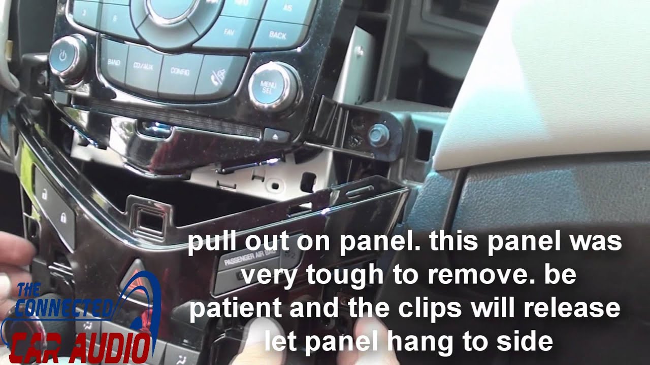 remove factory stereo Chevy cruze 2011-2015