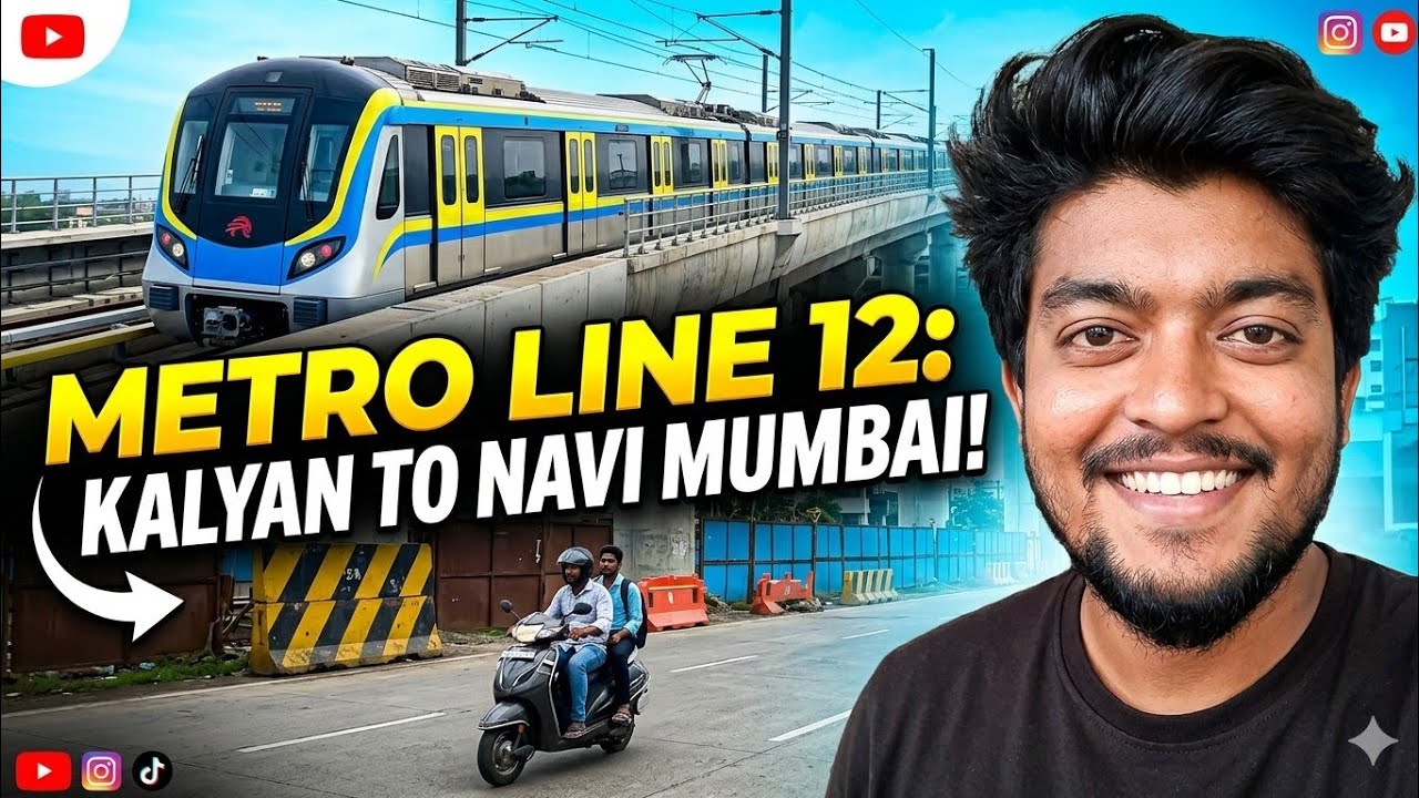 Mumbai Metro line 12 Kolegaon to Metro Mall Update | Dombivli Metro Latest Update 🚇