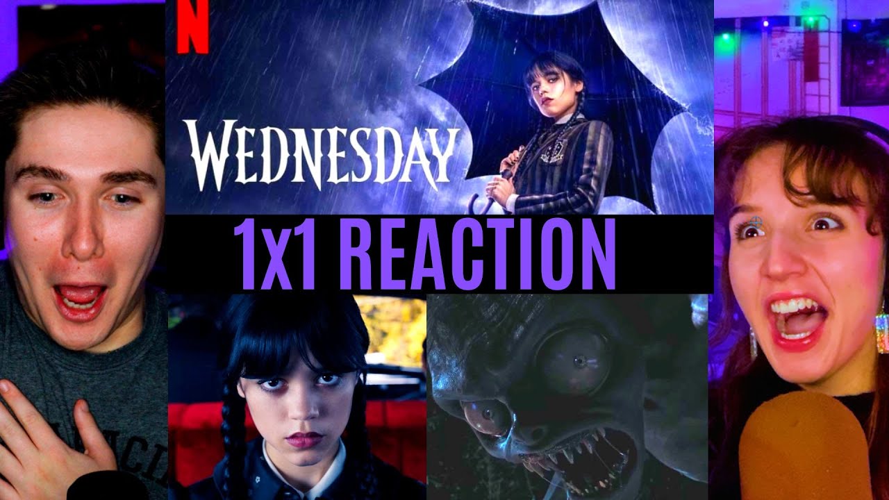 REACTING to *1x1 Wednesday* WELCOME TO NEVERMORE!! (First Time Watching) TV Shows
