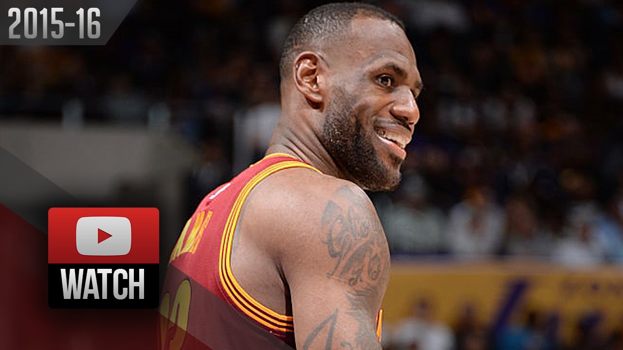 LeBron James Full Highlights at Lakers (2016.03.10) - 24 Pts, 7 Ast, BEAST!